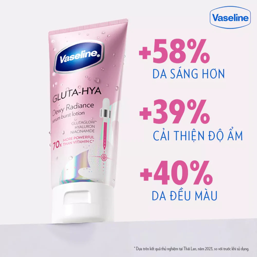 Vaseline Gluta-Hya Dewy Radiance Serum Burst Lotion 290ml (Thailand)