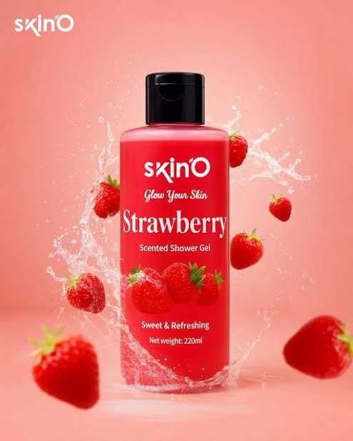 Skin’O Glow Your Skin Strawberry Scented Shower Gel