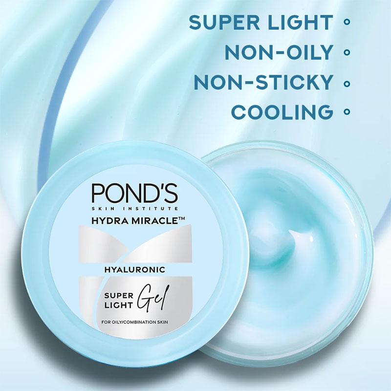 POND'S Hydra Miracle Super Light Gel Moisturizer with Hyaluronic Acid 50ml