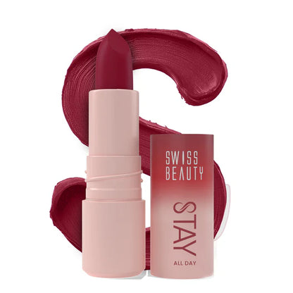 Swiss Beauty Stay All Day Matte Lipstick