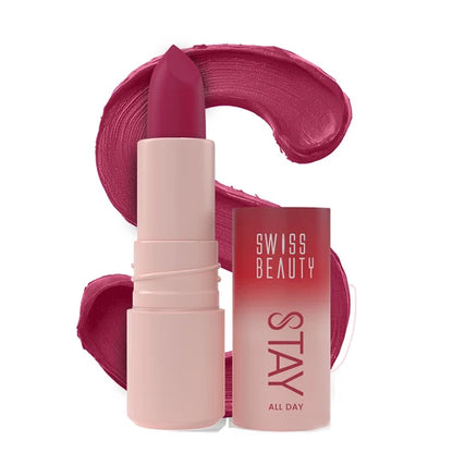 Swiss Beauty Stay All Day Matte Lipstick