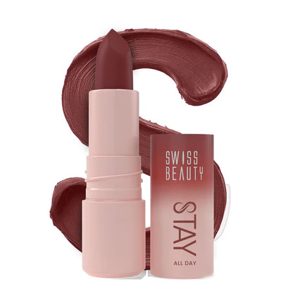 Swiss Beauty Stay All Day Matte Lipstick
