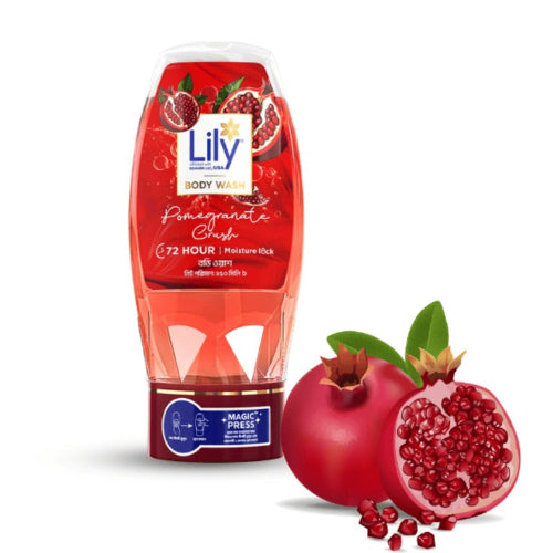 Lily Pomegranate Crush Body Wash 250ml