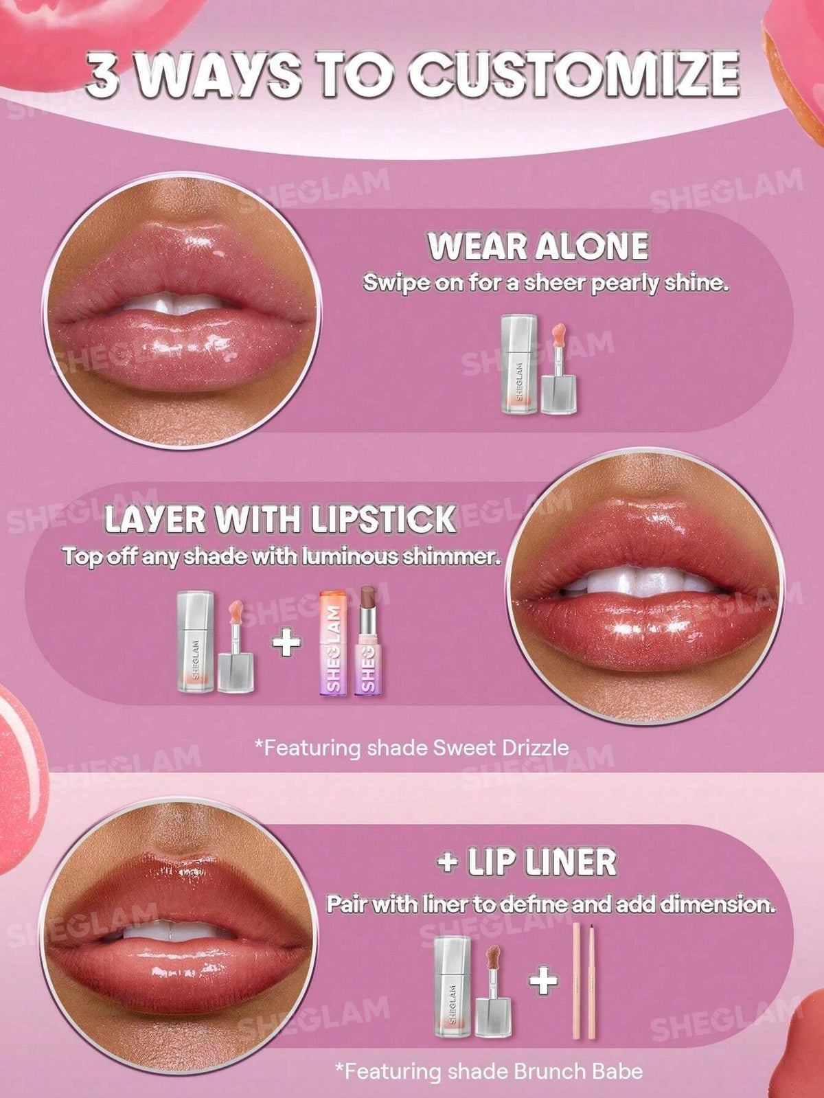 SHEGLAM Glass Lock Air Gloss 3.4ml