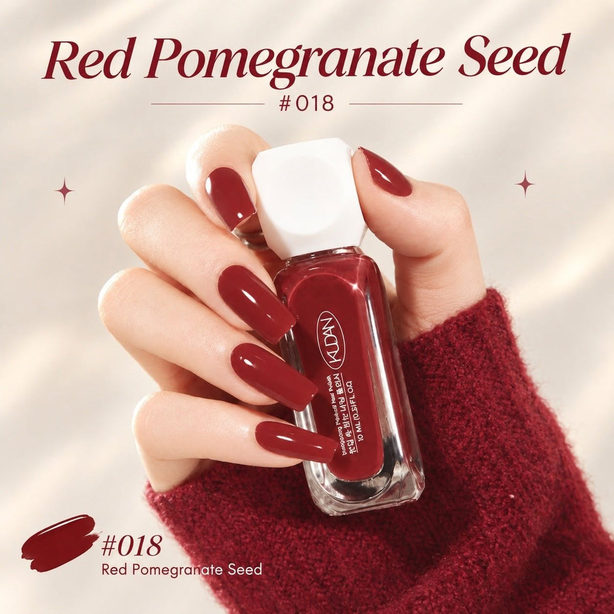 KUDAN Peel-off Nail Polish 10ml