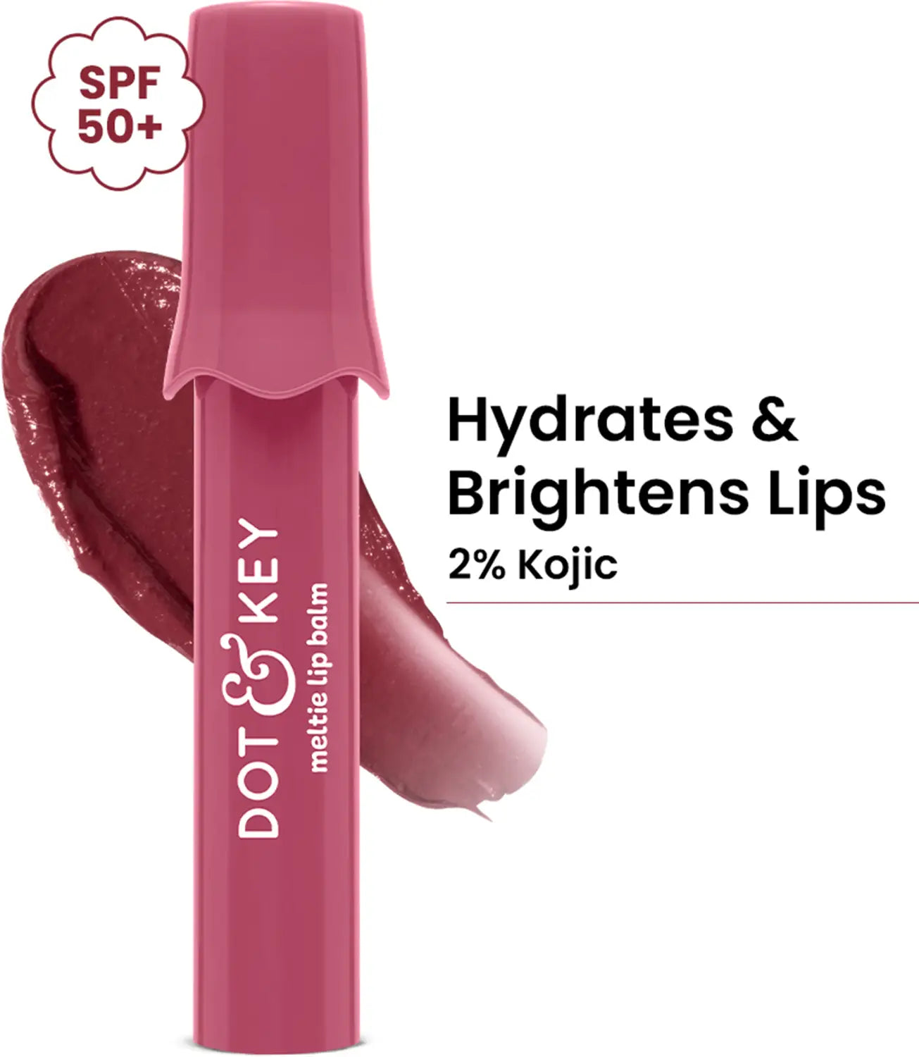 Dot & Key Meltie Lip Balm In-Vivo Tested SPF 50+ PA+++ - Berry Crumble