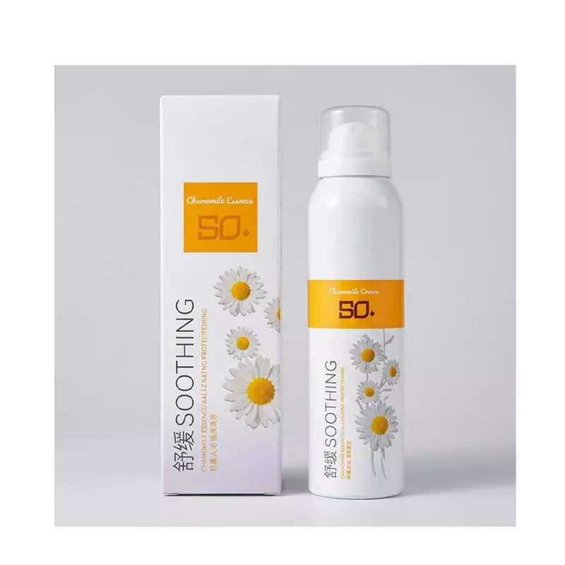 Chamomile Essence, Moisturizing, Isolating And Protecting Sunscreen Spray SPF 50+