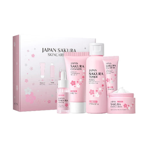 Laikou Japan Sakura Skin Care Set (5pcs)