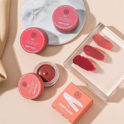 Beauty Glazed Velvet Super Matte Lip & Cheek Mud
