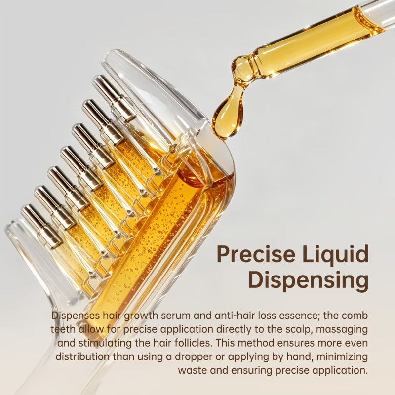 Scalp Oil Dispenser Comb