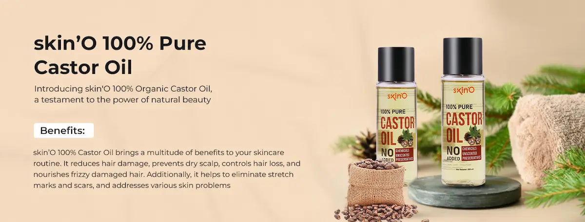 Skin’O 100% Pure Castor Oil-120ml
