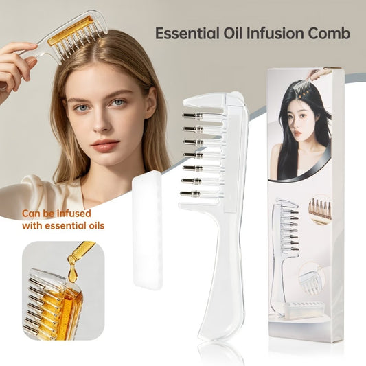 Scalp Oil Dispenser Comb