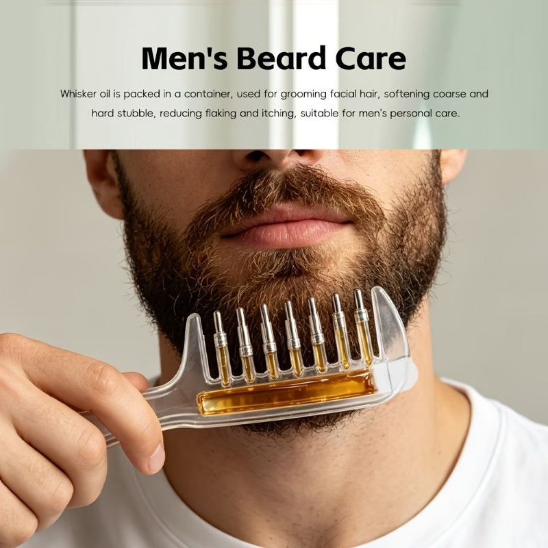 Scalp Oil Dispenser Comb