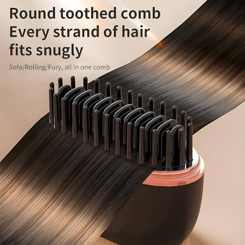 Wireless Hair Straightener Comb – Portable Styling for Men & Women