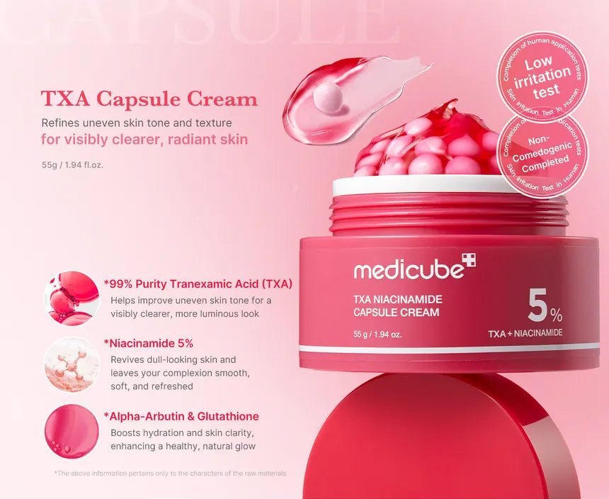 MEDICUBE TXA NIACINAMIDE CAPSULE CREAM 55g