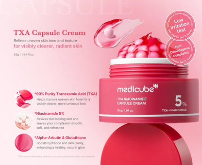 MEDICUBE TXA NIACINAMIDE CAPSULE CREAM 55g
