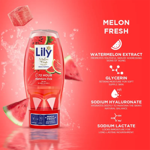 Lily Melon Fresh Body Wash 250ml