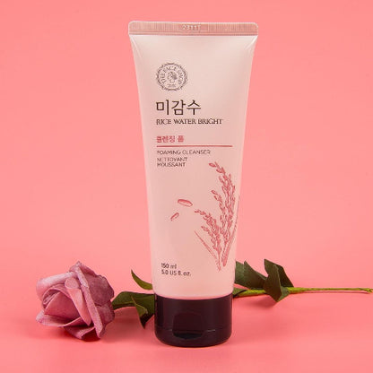The Face Shop Rice Water Bright Facial Foaming Cleanser-150ml