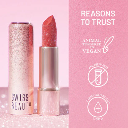 Swiss Beauty More Than Glitter Lipstick