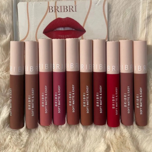 BRIBRI Soft Matte & Easy Liquid Lipstick Set