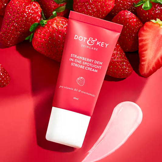 Dot and Key Strawberry Dew In-The-Spotlight Strobe Cream(Pearl Pink) 30ml