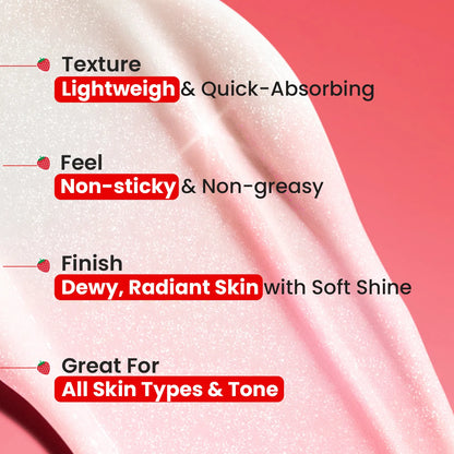 Dot and Key Strawberry Dew In-The-Spotlight Strobe Cream(Pearl Pink) 30ml