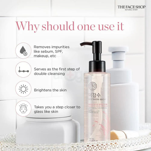 The Face Shop Rice Water Bright Cleansing Light Oil 150ml
