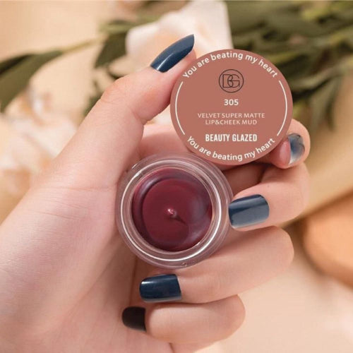 Beauty Glazed Velvet Super Matte Lip & Cheek Mud