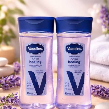 Vaseline Calm Healing Body Oil 200 Ml