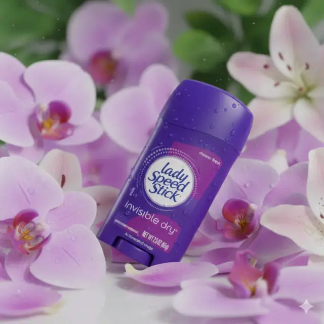 Lady Speed Stick Invisible Dry Deodorant Shower Fresh 65g