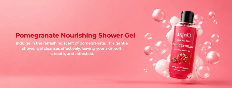 skinO Glow Your Skin Pomegranate Nourishing Shower Gel 220ml