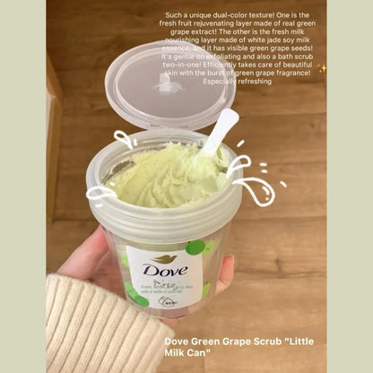 Dove Fresh Muscat Grape & Soymilk Body Scrub 250gm